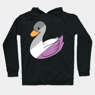 Pastel Asexual Duck Hoodie